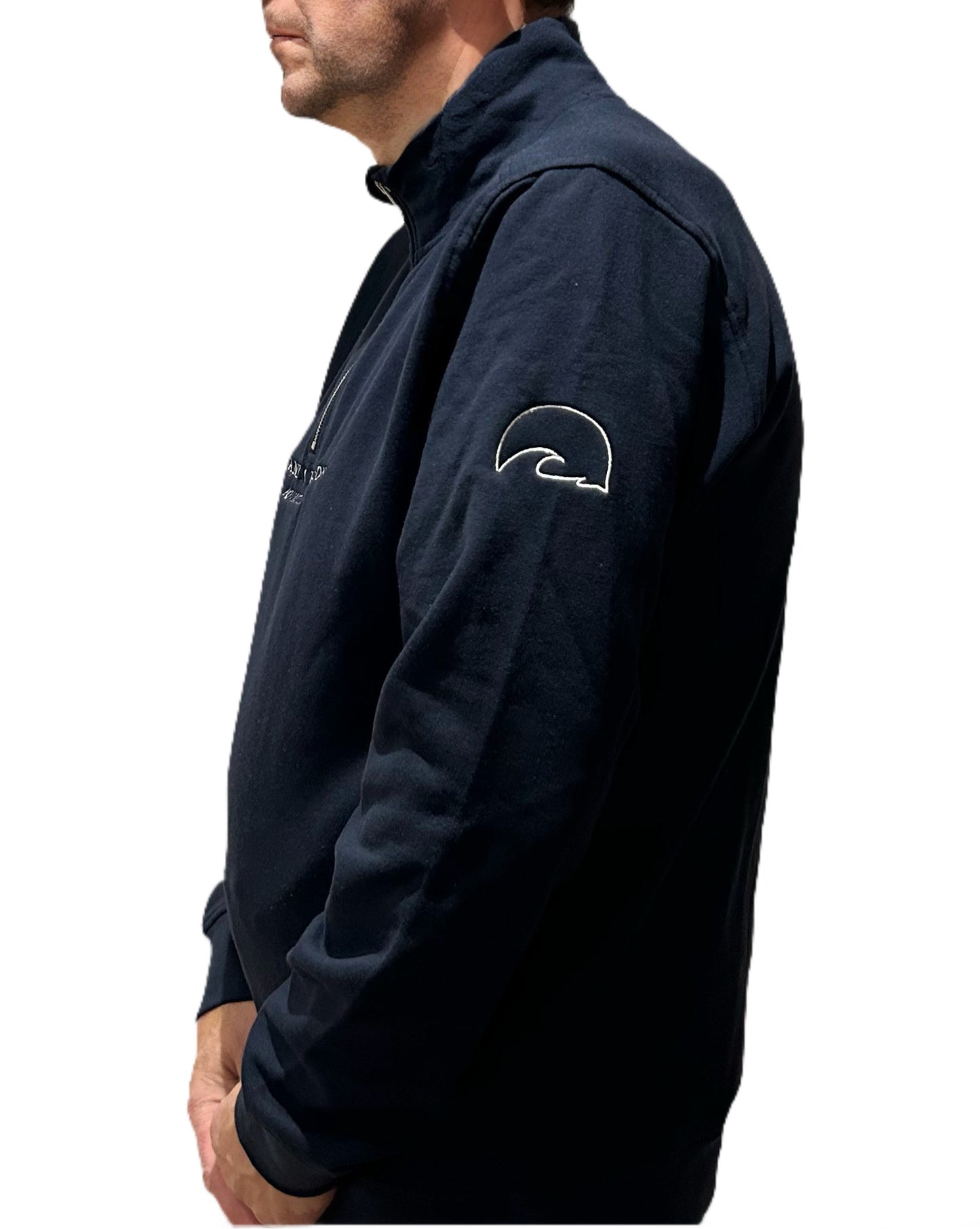 Navy 1/4 Zip Sweatshirt