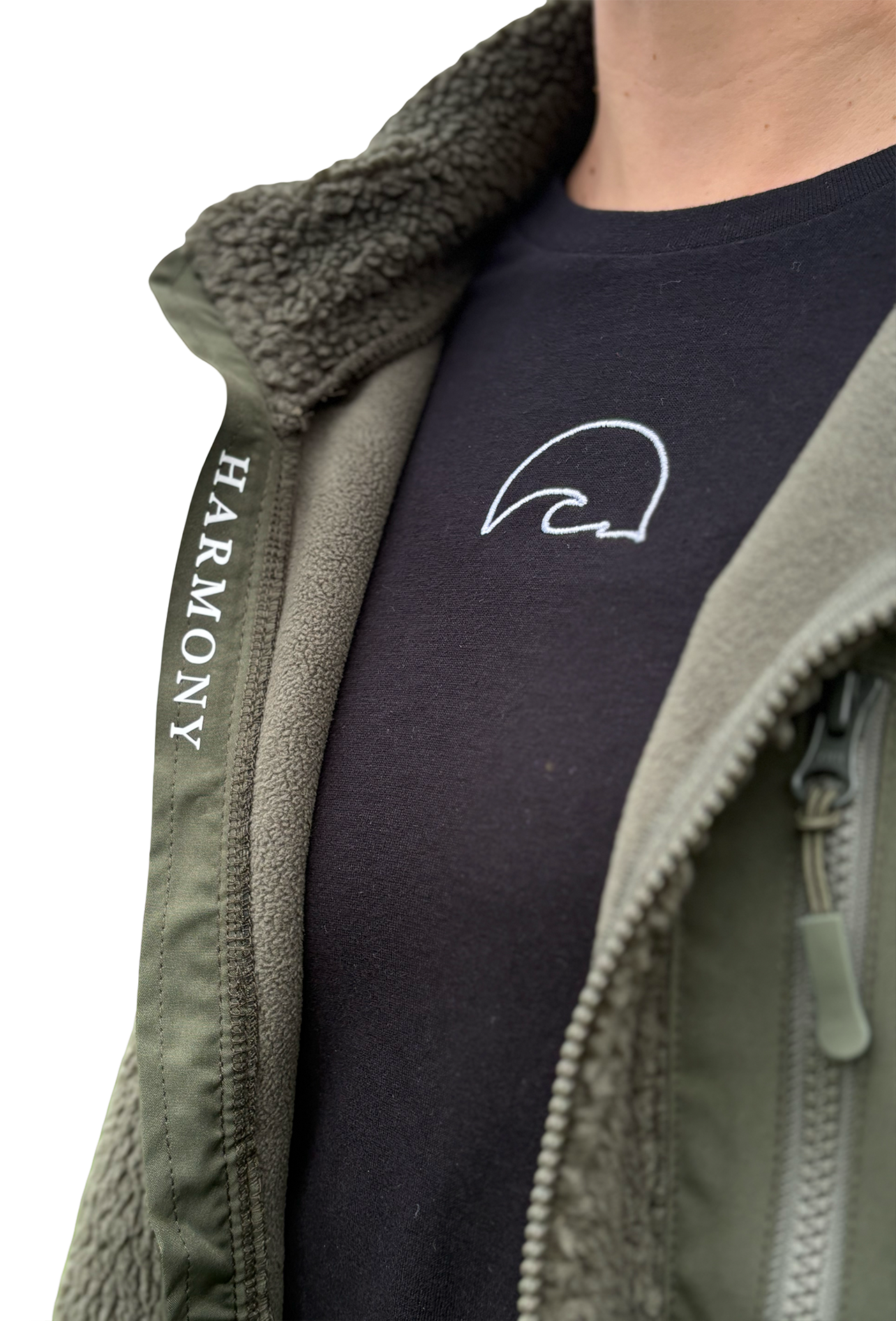 Green Borg Fleece Gilet