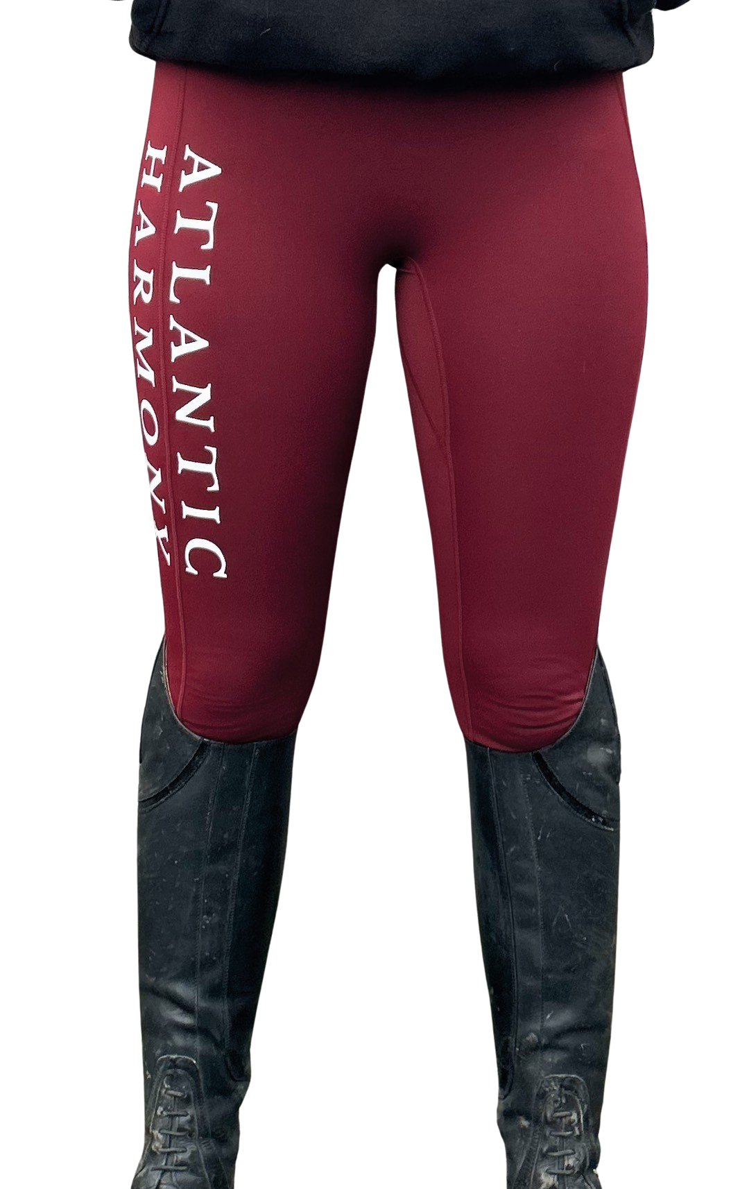 Burgundy Riding Leggings