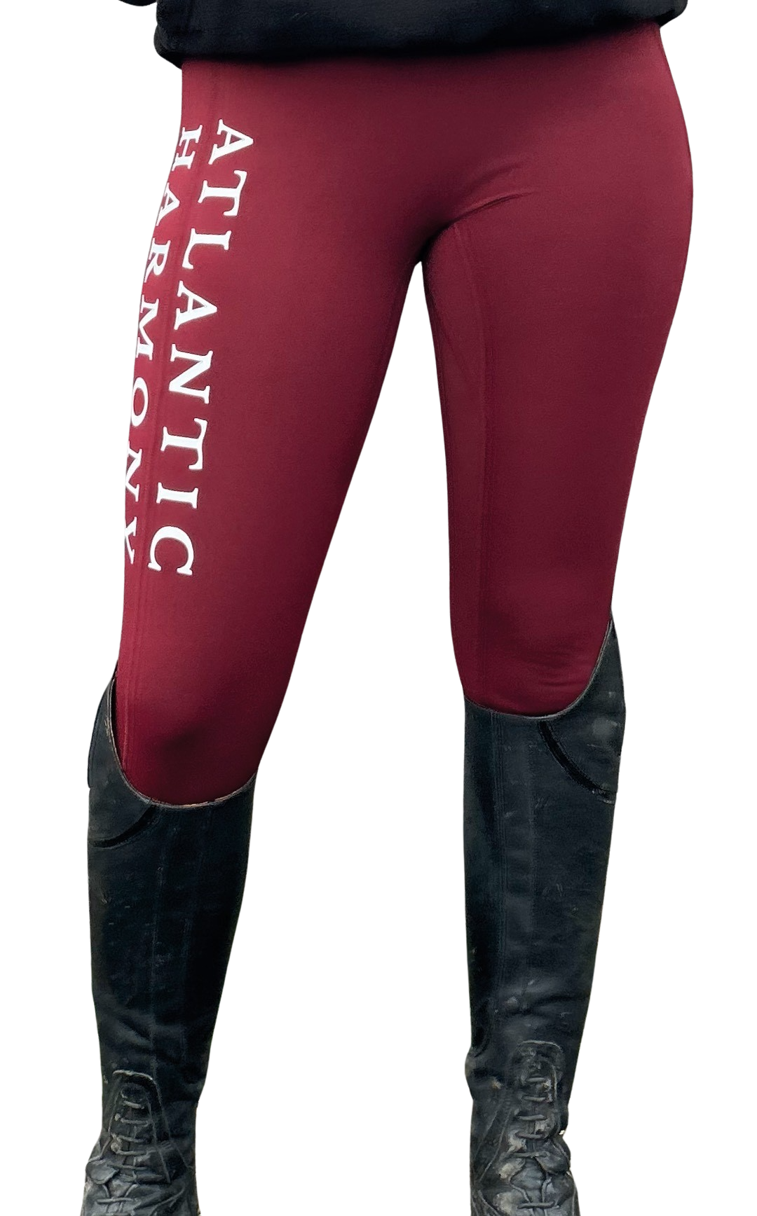 Burgundy Riding Leggings