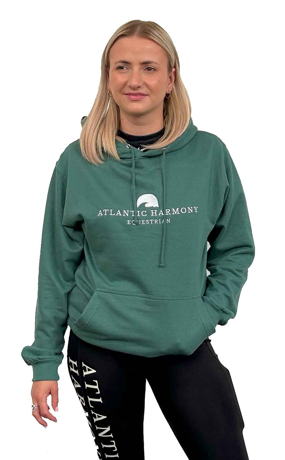 Sea Green Equestrian Hoodie