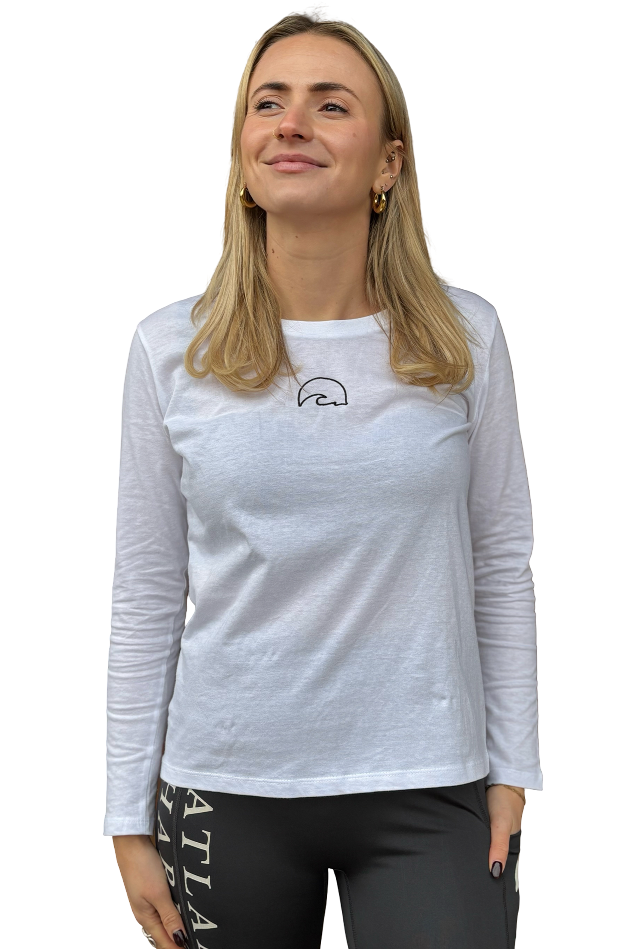 White Long Sleeve Tee