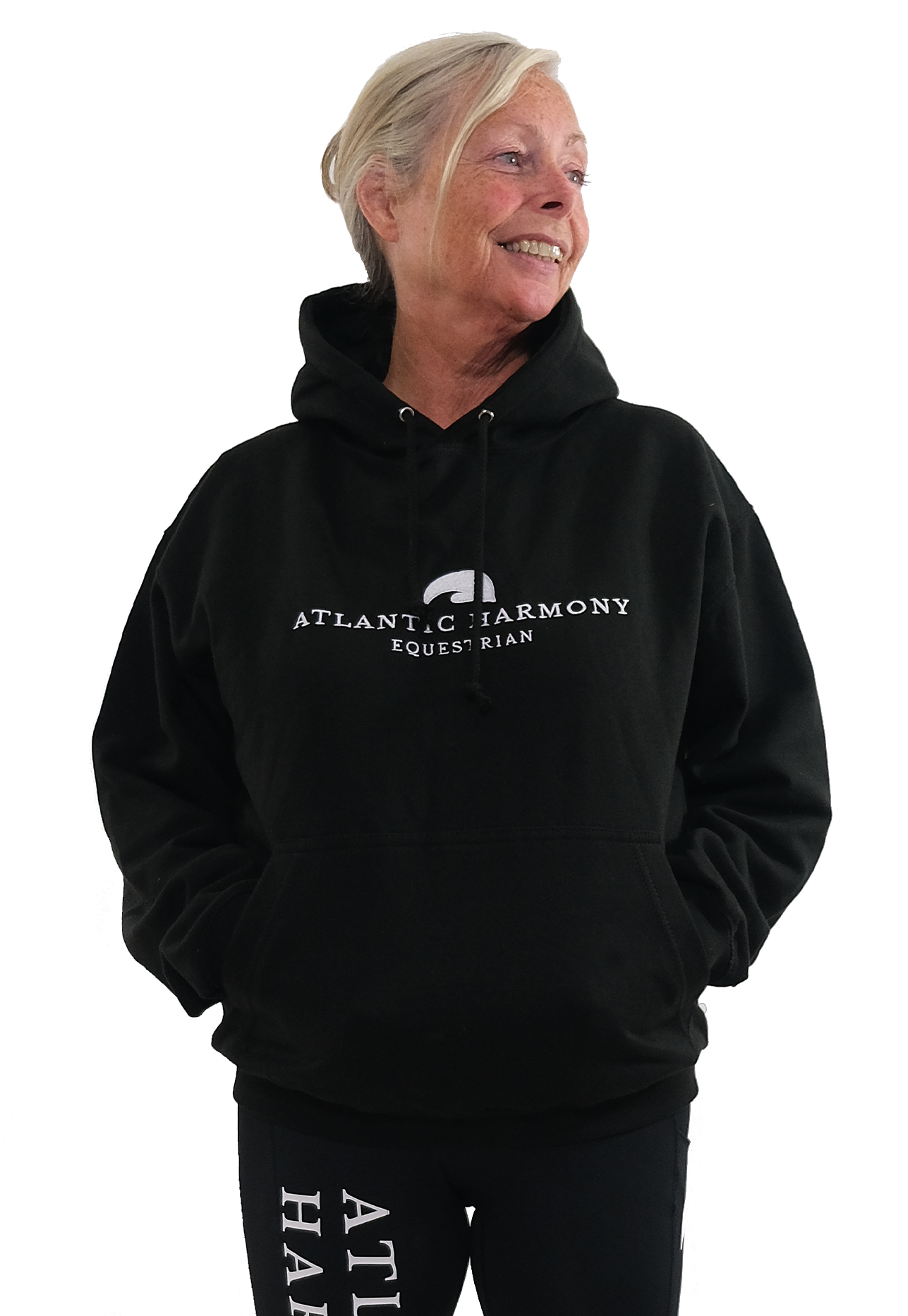 Jet Black Equestrian Hoodie